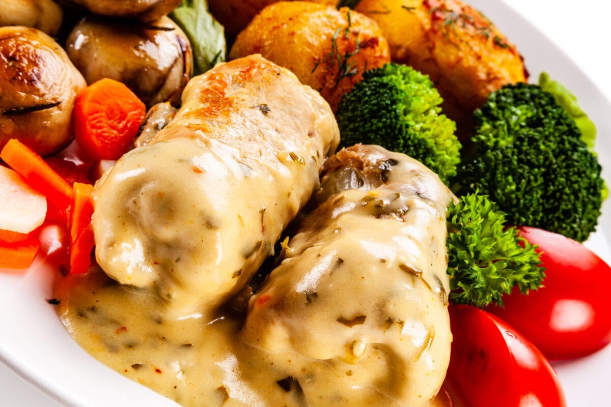 Bravčové závitky na smotane - recept | Gurman.sk