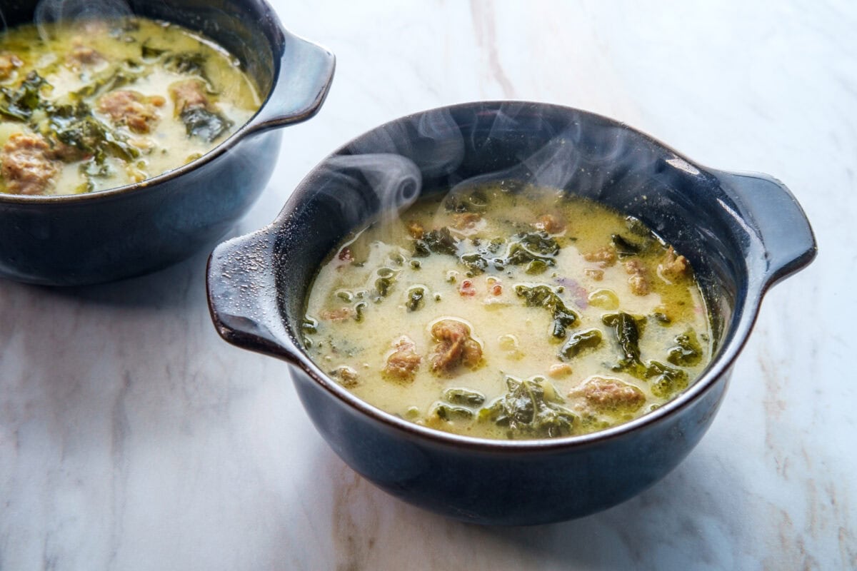 Kelová polievka s kalerábom - recept | Gurman.sk