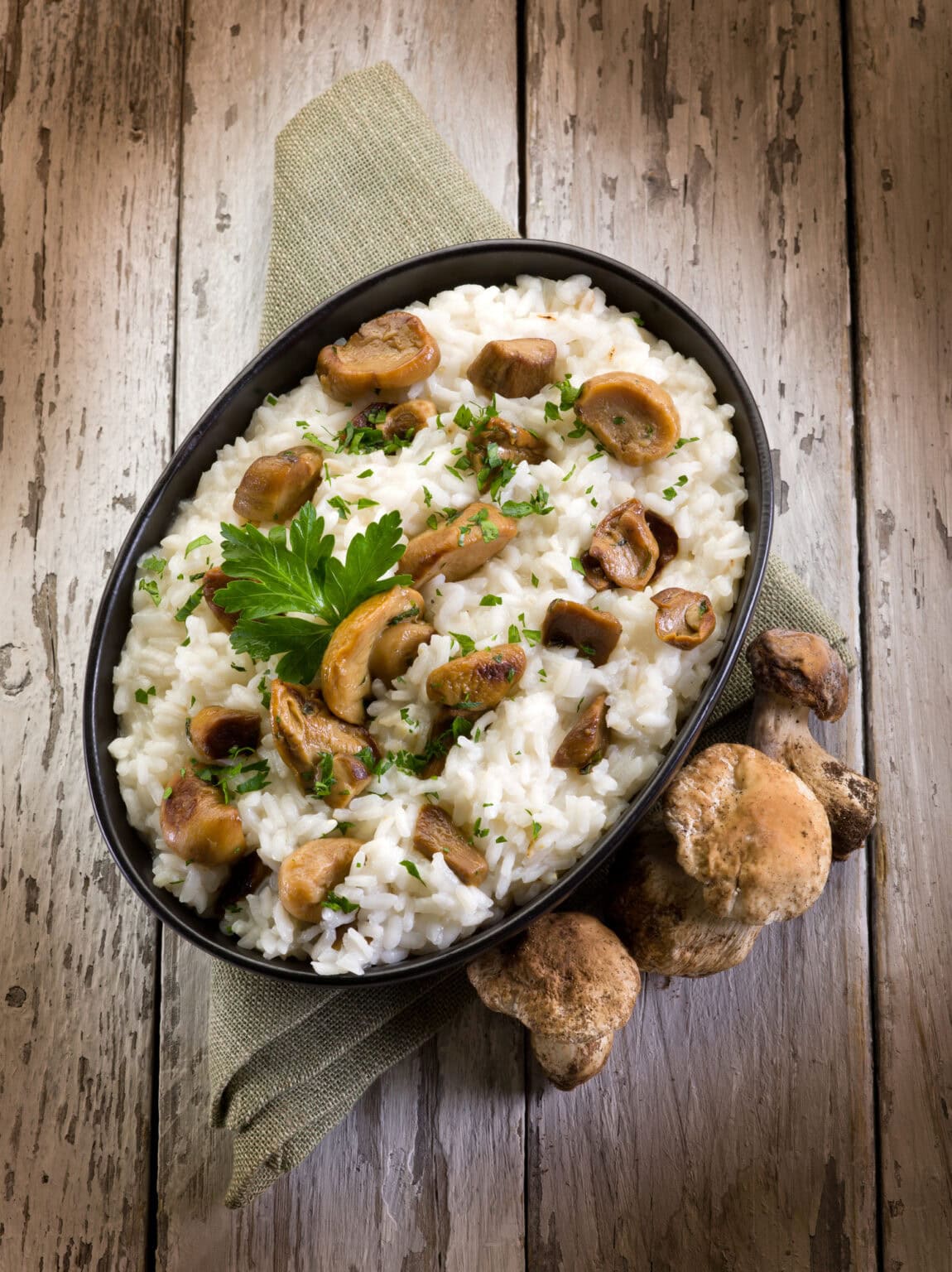 Dusené šampiňóny s ryžou - recept | Gurman.sk