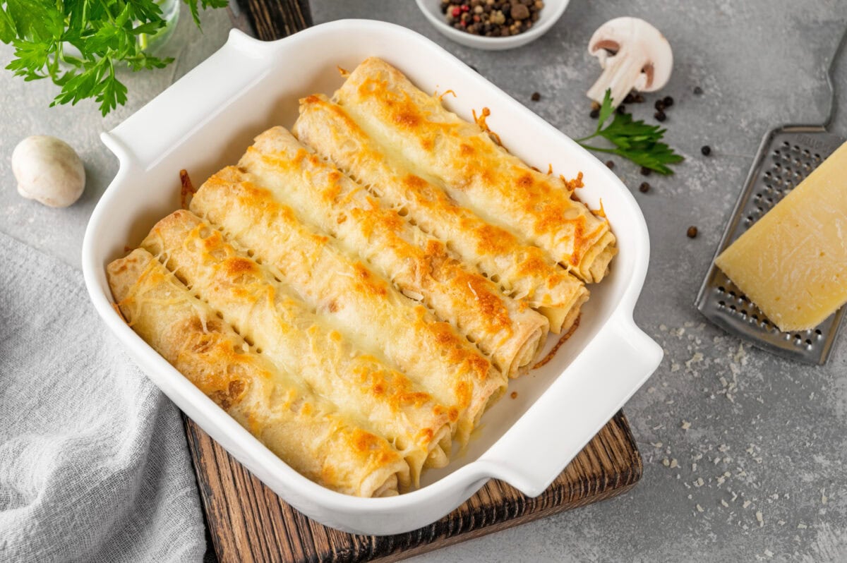Palacinka s hubovou plnkou- recept | Gurman.sk
