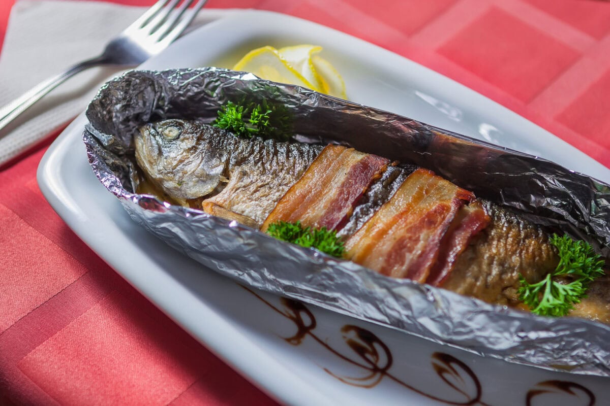 Pečený pstruh v alobale - recept | Gurman.sk