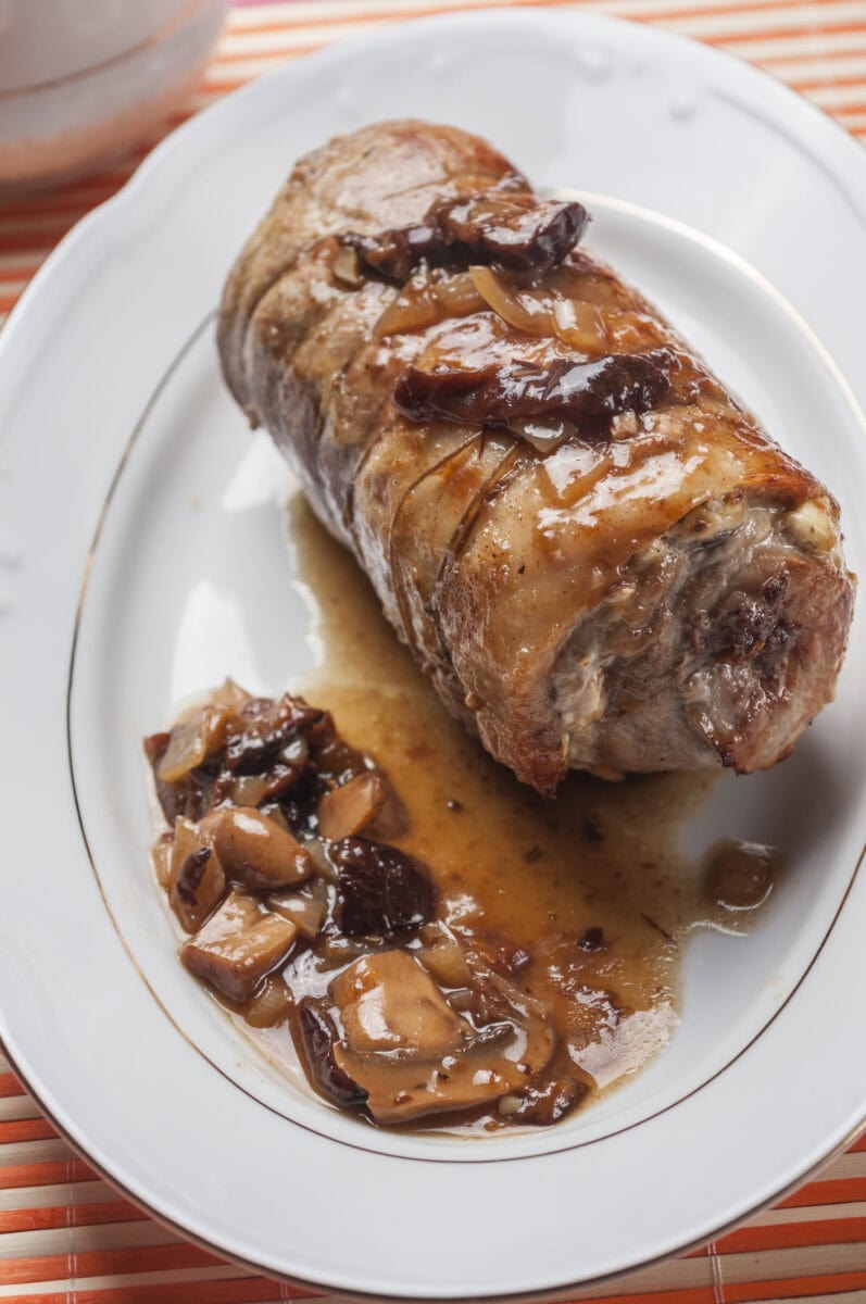 Rolovaná teľacina s hubami- recept | Gurman.sk