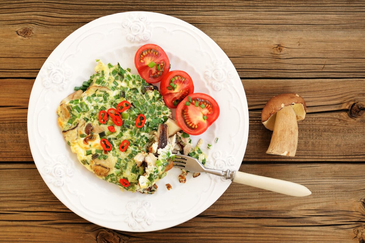 Dusené šampiňóny s vajcom - recept | Gurman.sk
