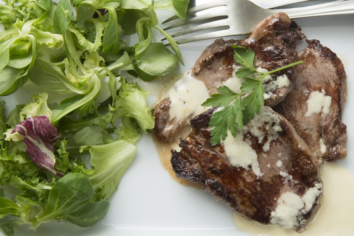 Teľacie rezne opekané na masle - recept | Gurman.sk