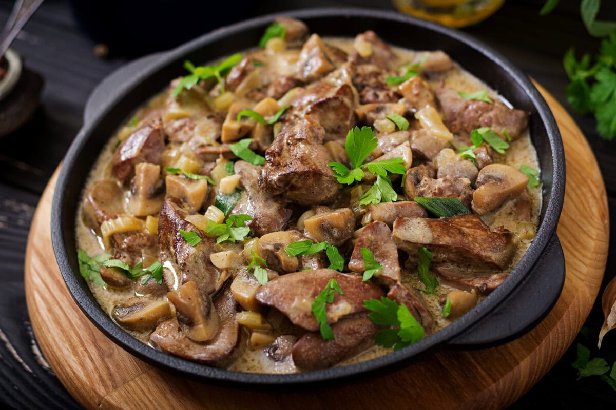 Dusené hríby s krupicou - recept | Gurman.sk