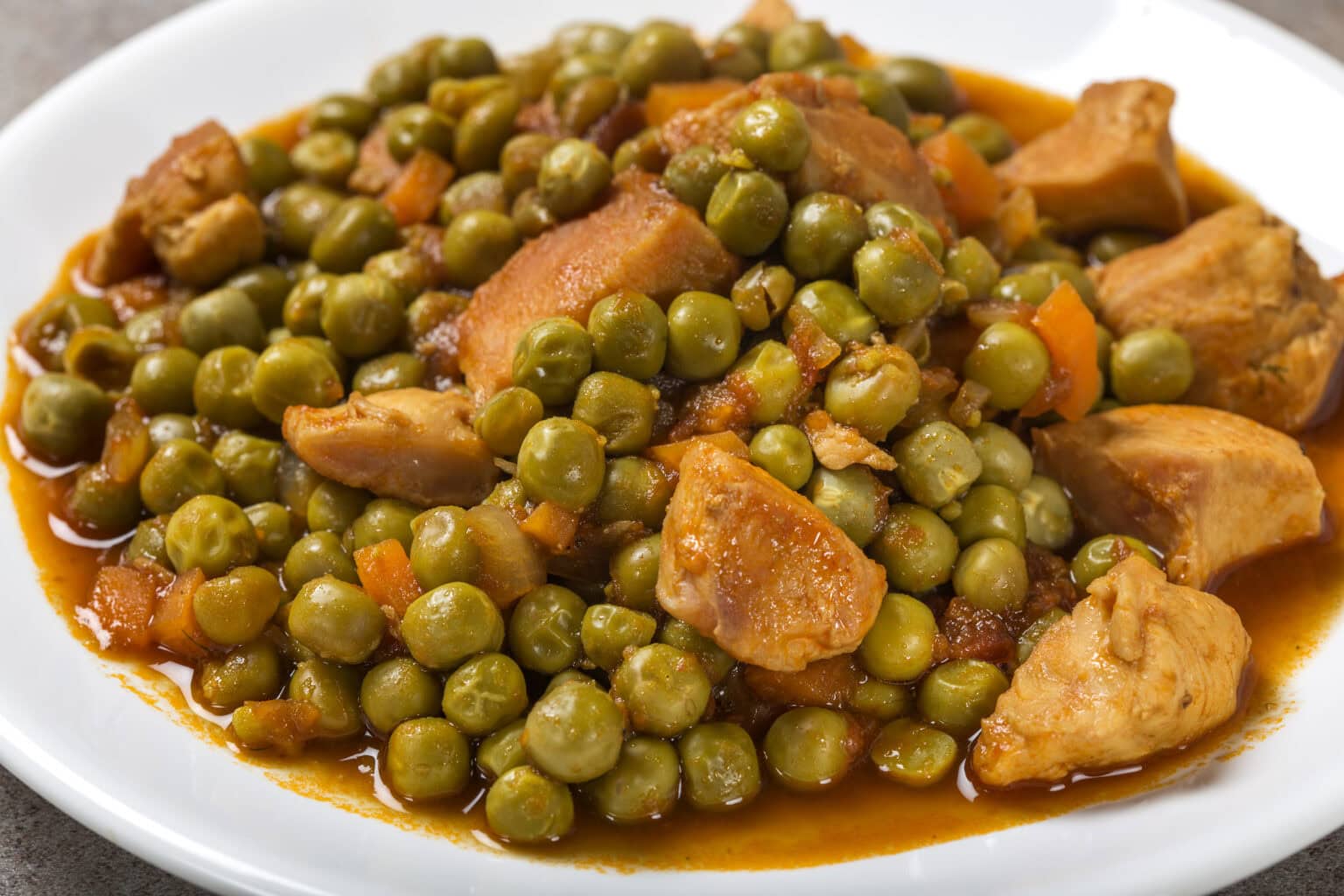 Kurča na zelenom hrášku - recept | Gurman.sk