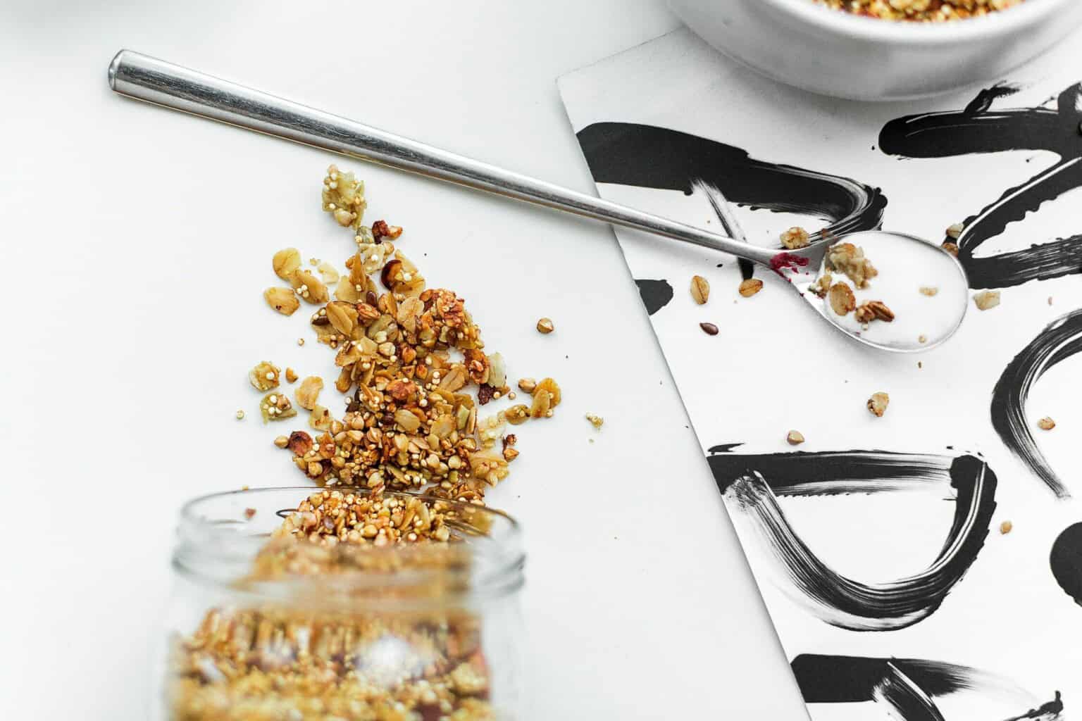 Slaná domáca granola