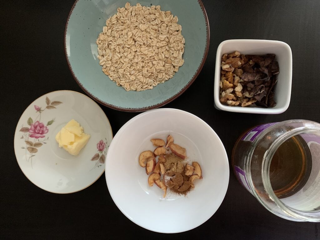 Rýchla raňajková granola