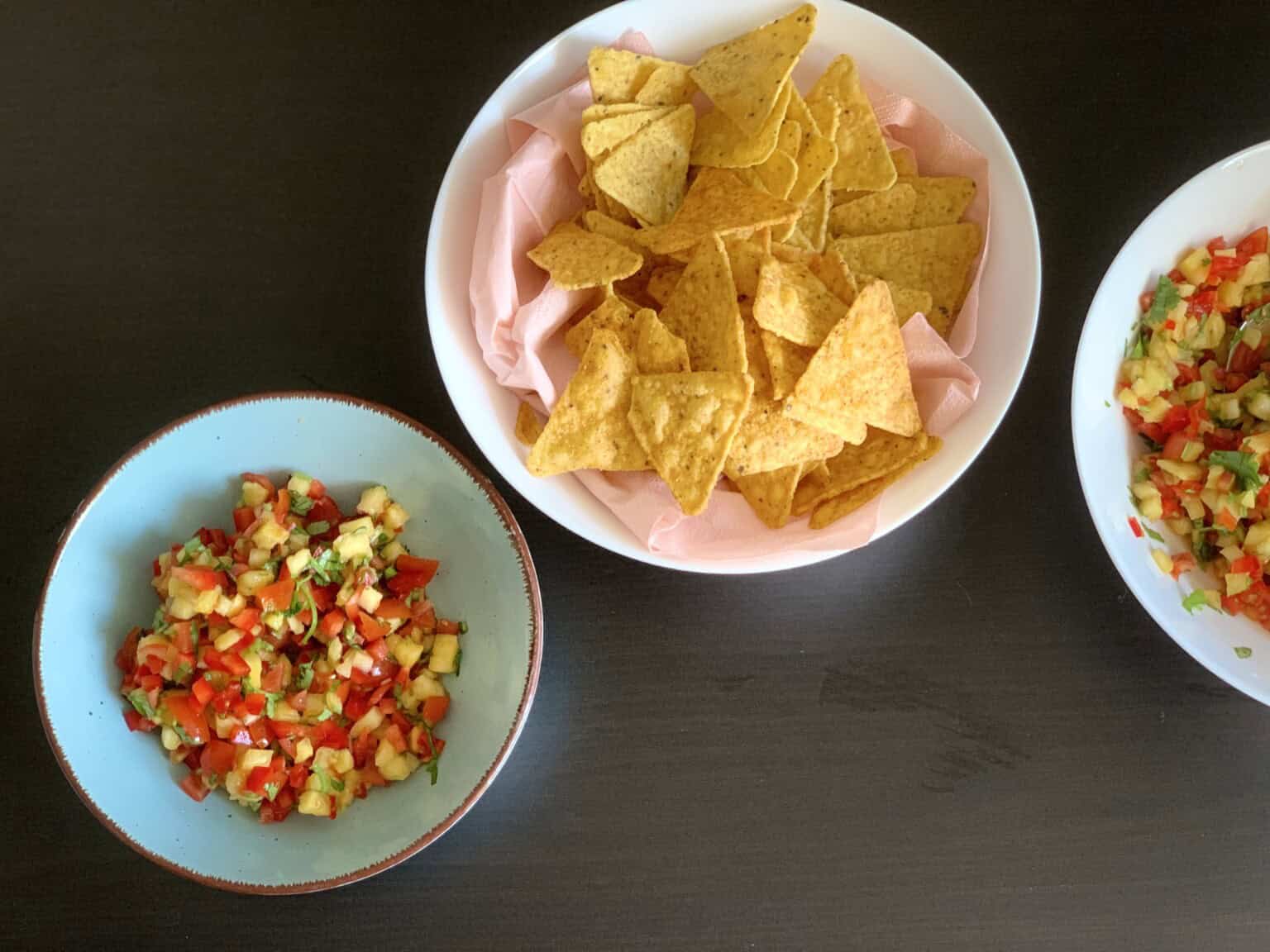Ananásová pikantná salsa