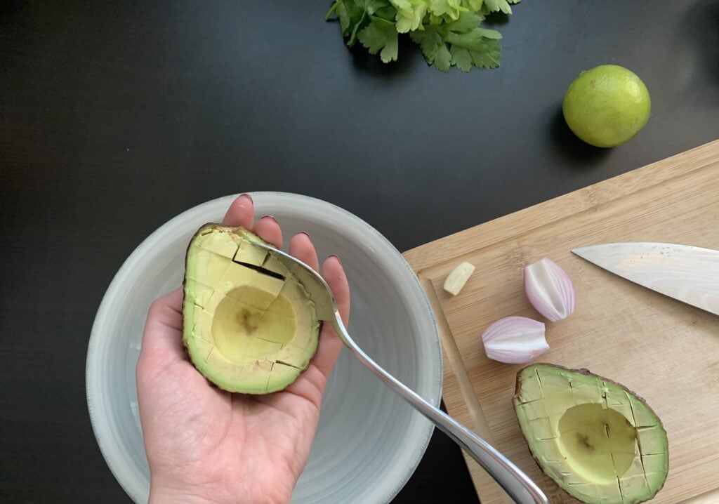 Avokádové guacamole