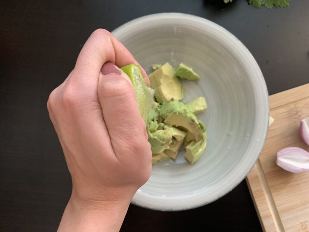 Avokádové guacamole