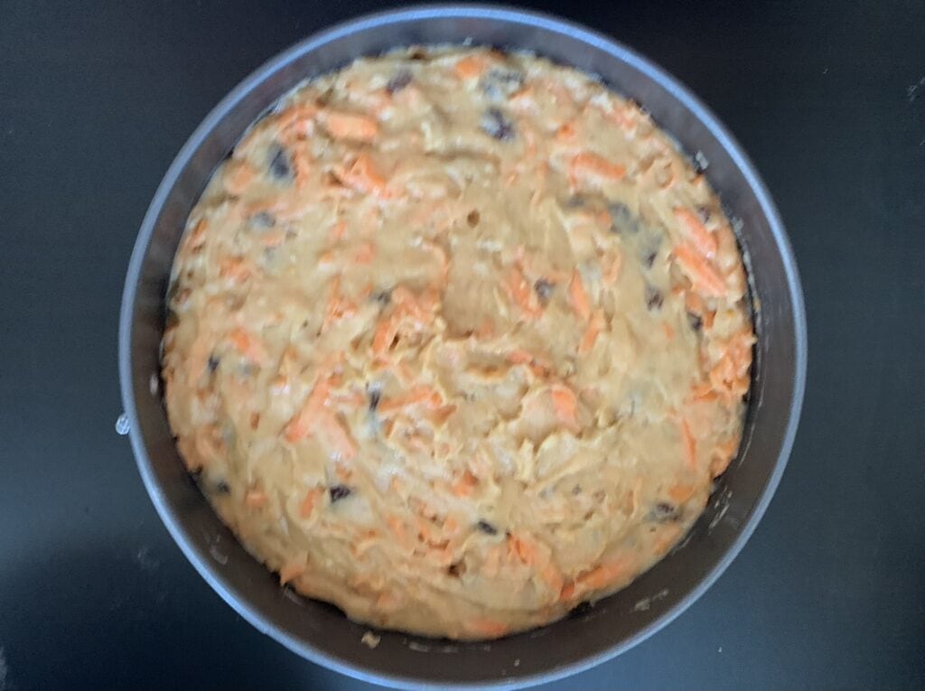 Sladká mrkvová torta