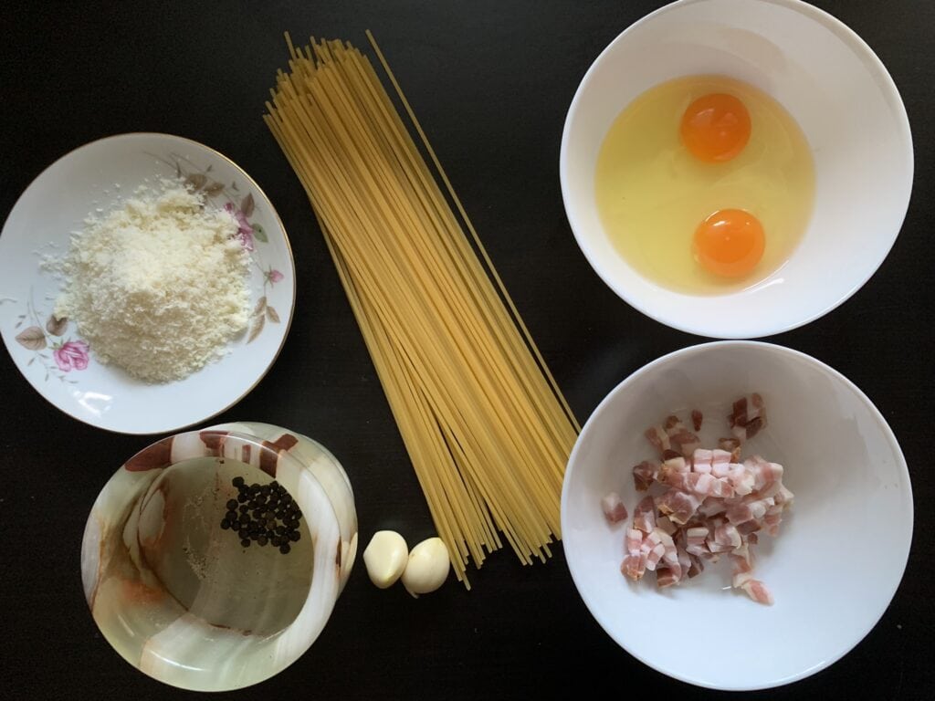 Cestoviny carbonara