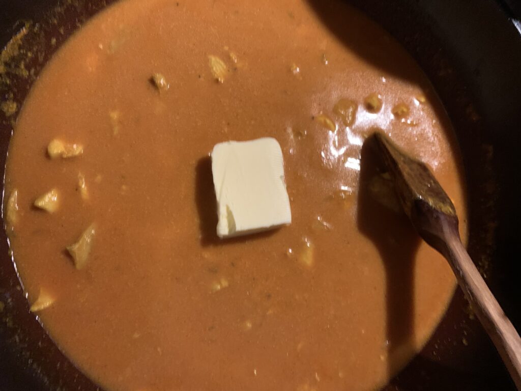 Kura tikka masala s ryžou