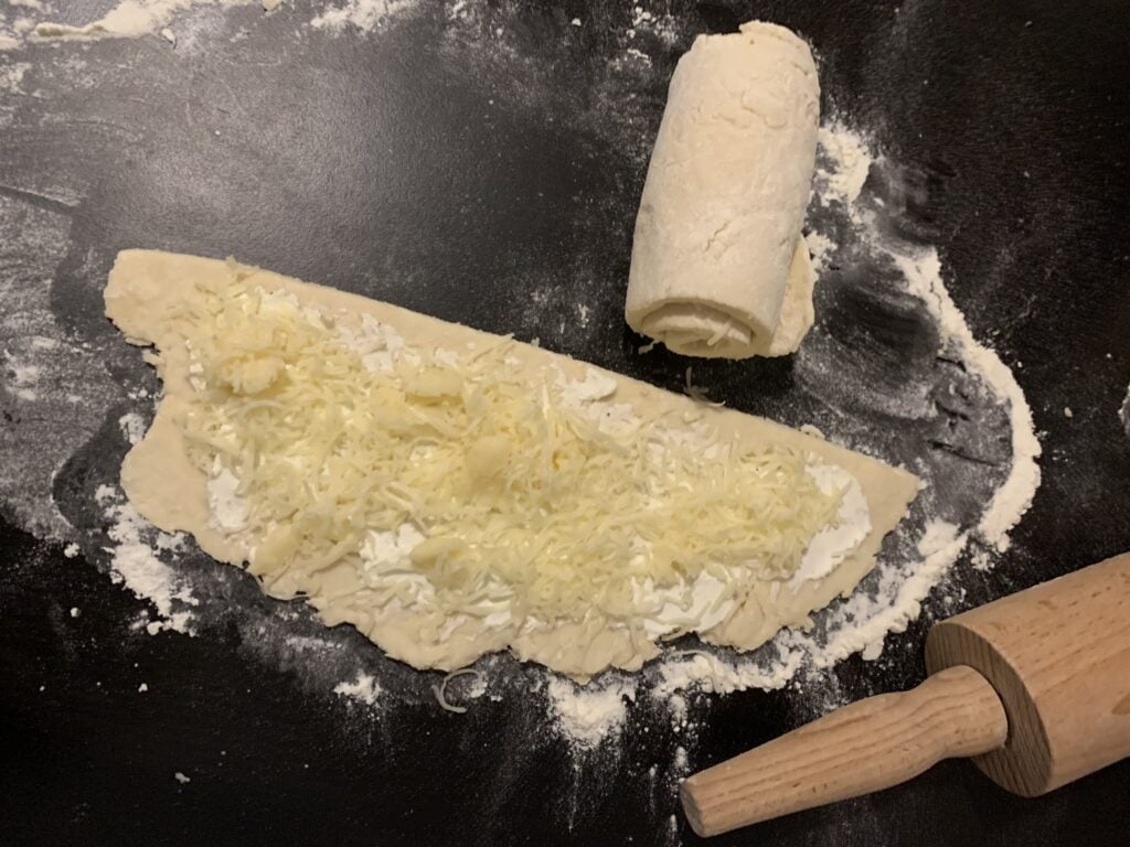 Slané syrové slimáky