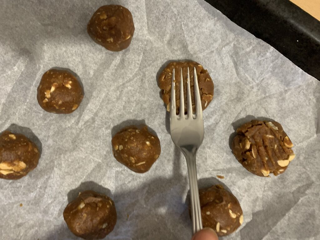 Cookies z arašidového masla