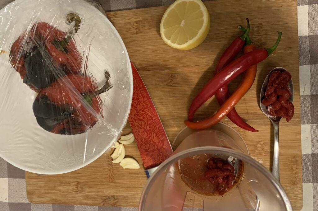 Domáca Harissa omáčka
