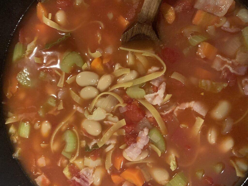 Minestrone polievka