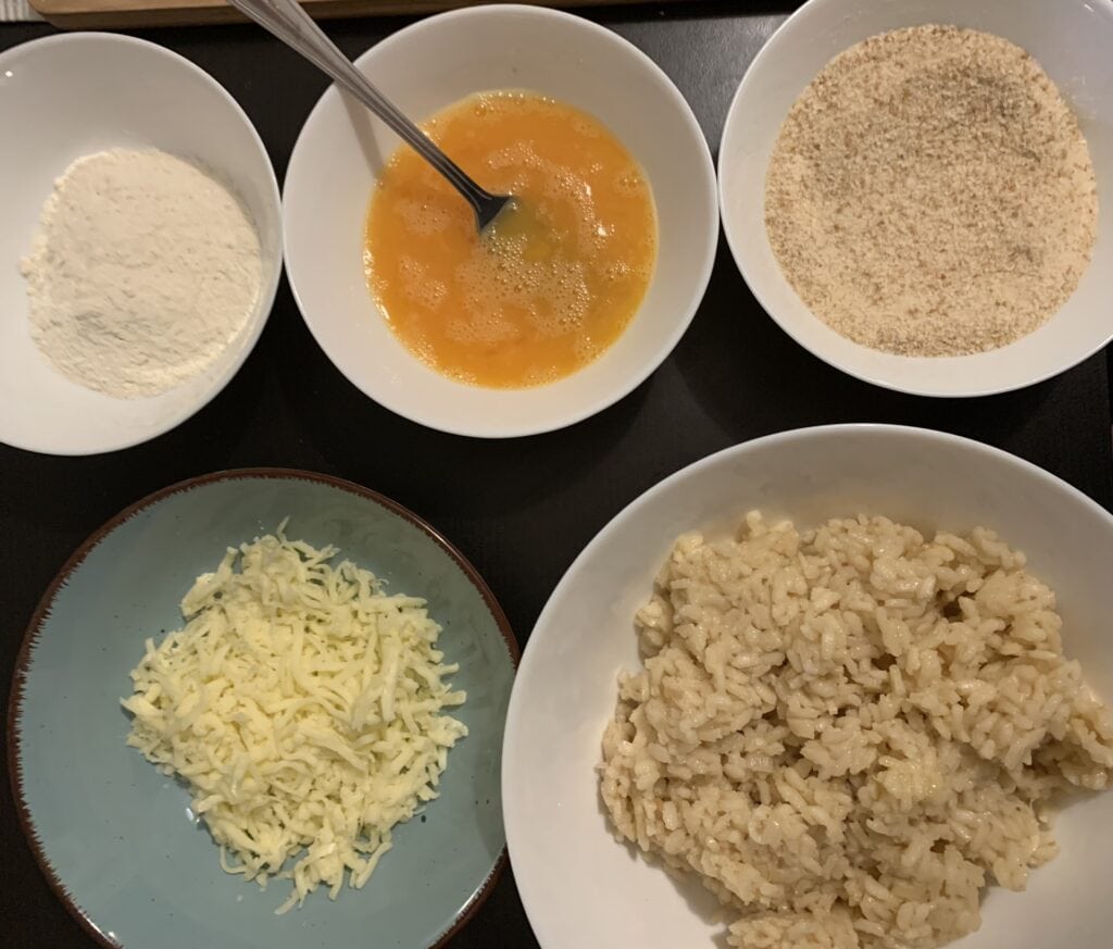 Talianske ryžové guľky
