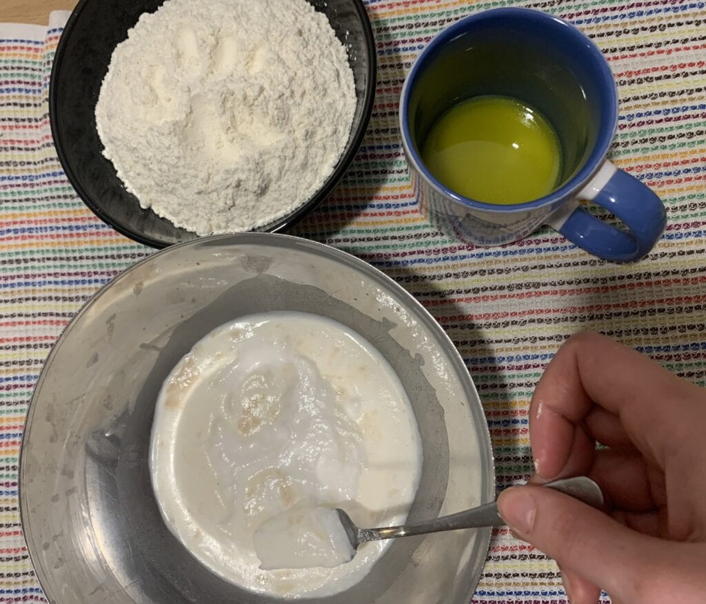 Domáce anglické slaninové rožky
