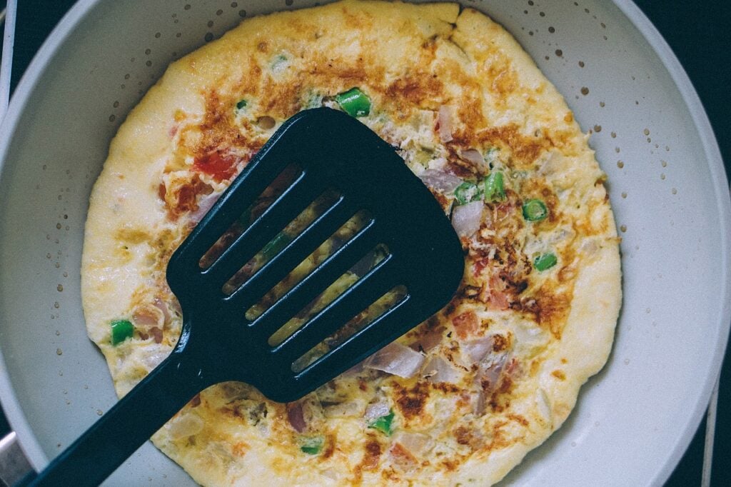 ako pripraviť omeletu