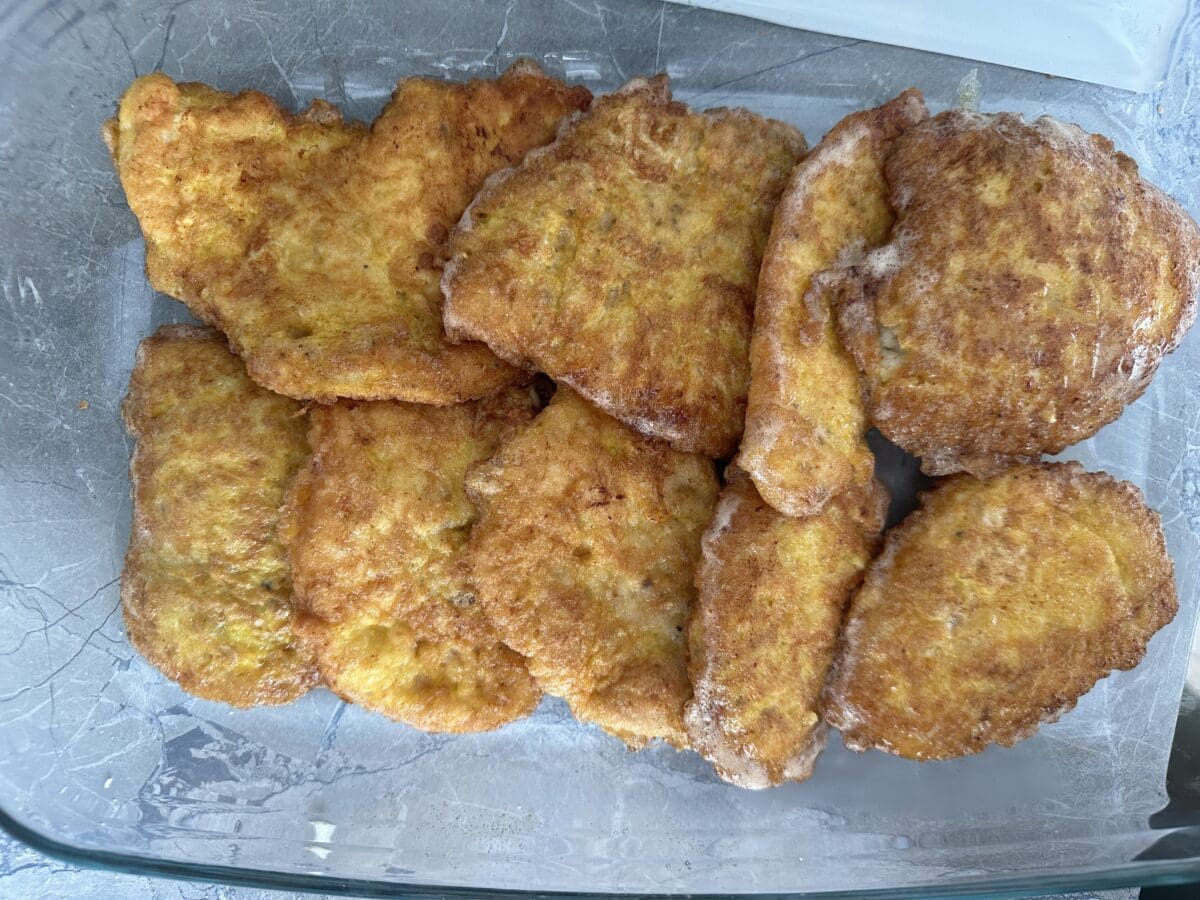Obrátené košické rezne