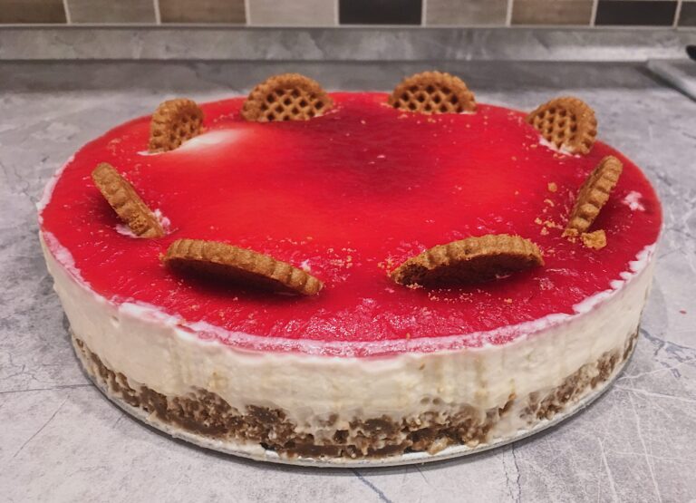 Malinový nepečený cheesecake | Gurman.sk