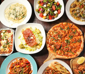 Cestoviny, pizza a rizoto