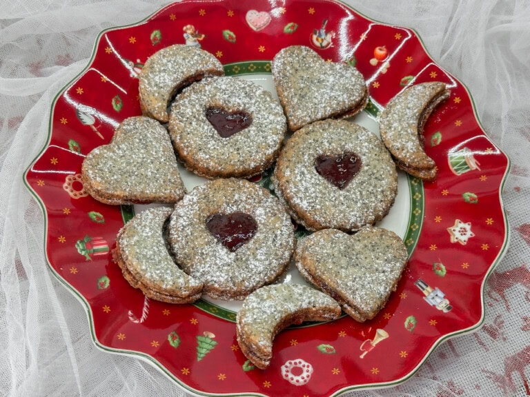 Makové linecké koláče - recept | Gurman.sk