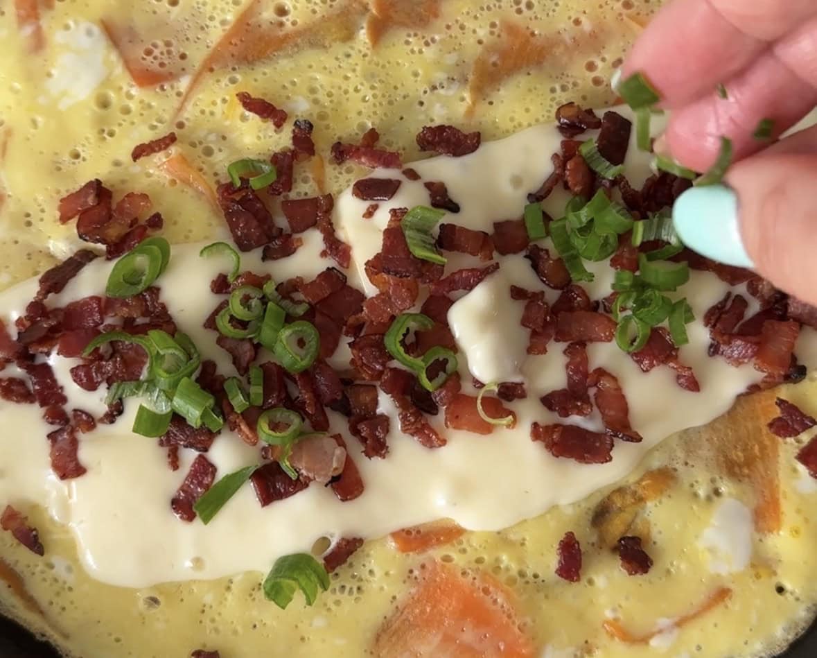 Batátová omeleta - recept | Gurman.sk