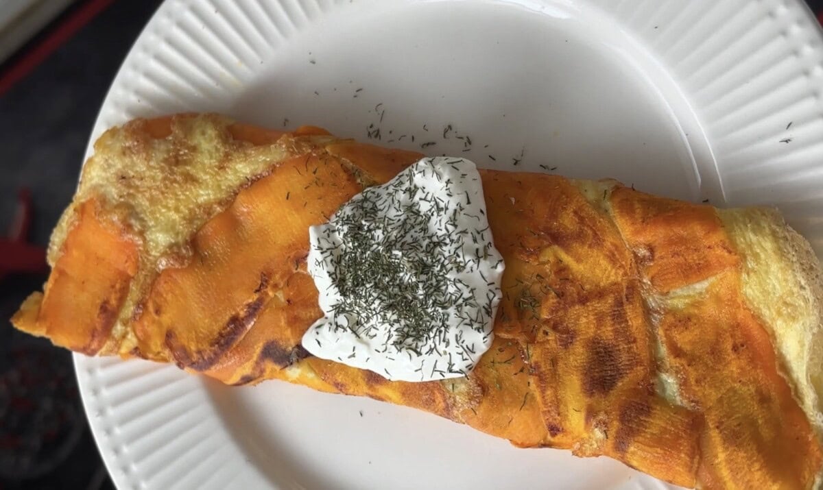 Batátová omeleta - recept | Gurman.sk