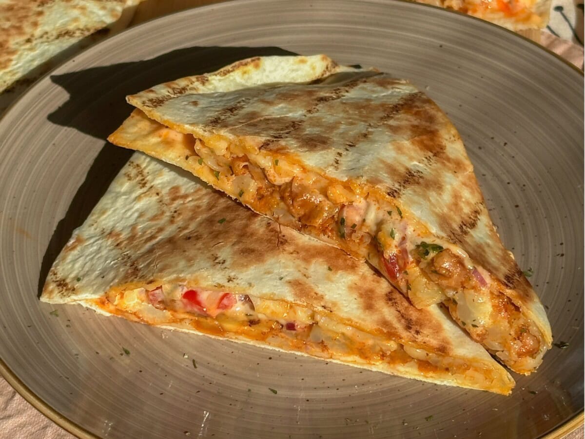 Quesadilla s karfiolom a cícerom - recept | Gurman.sk