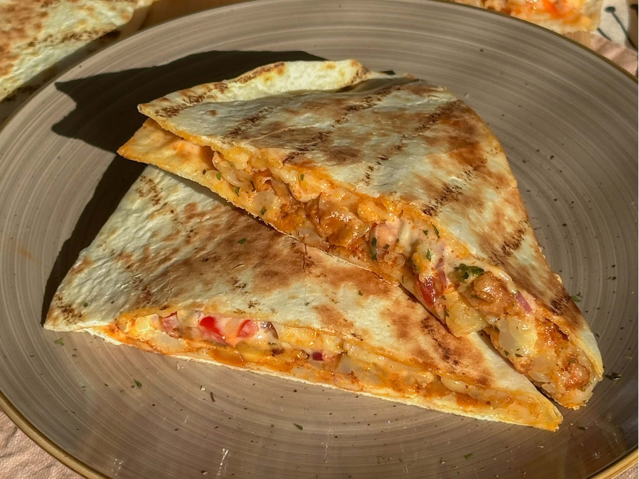 Quesadilla s karfiolom a cícerom